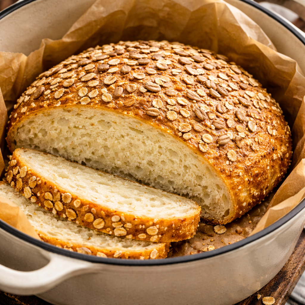 Kartoffel brød i gryde