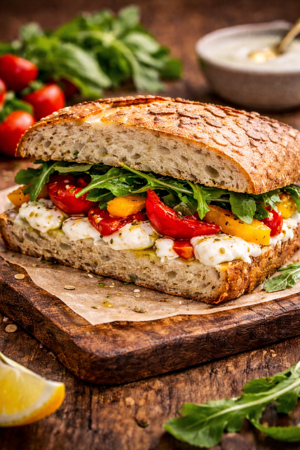 Sommer Burrata fra syden