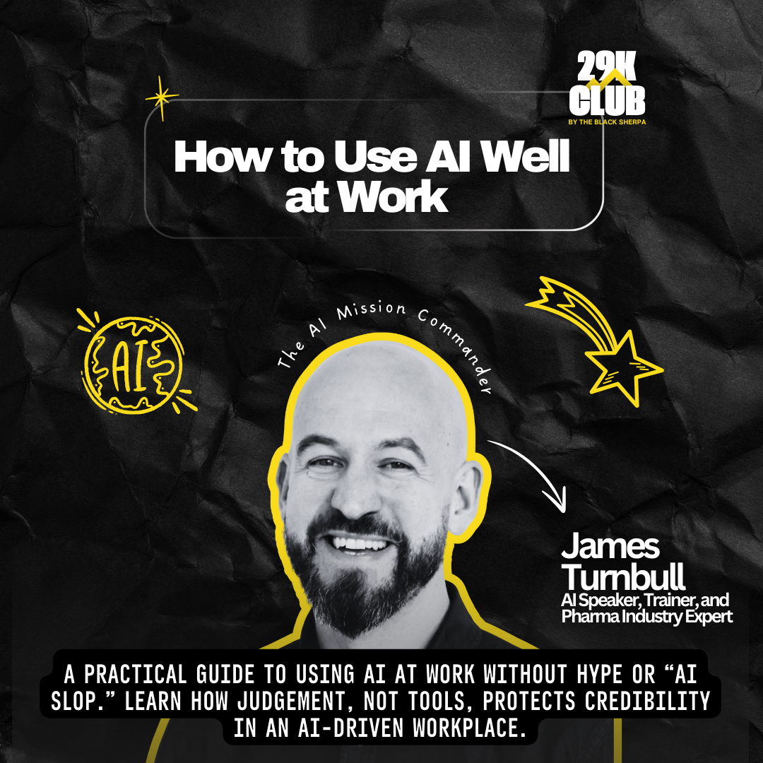 How to Use AI Well at Work (Without Hype or Slop)