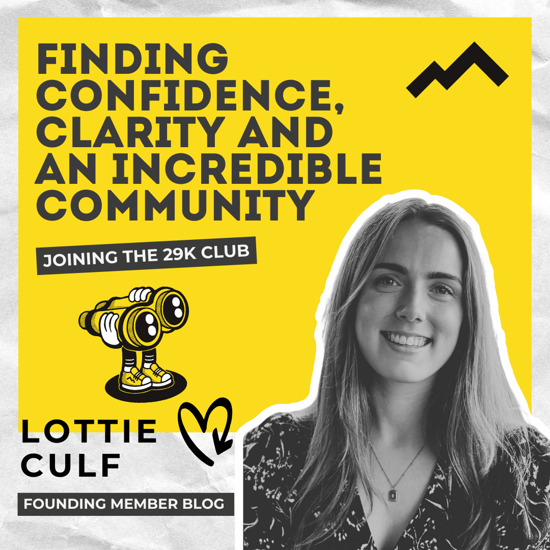 Joining the 29k Club: Finding Confidence, Clarity and an Incredible Community