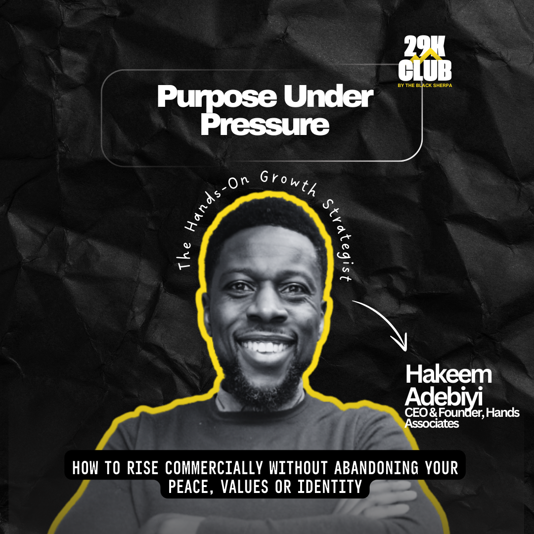 Purpose Under Pressure: Staying Human When the Stakes Are High