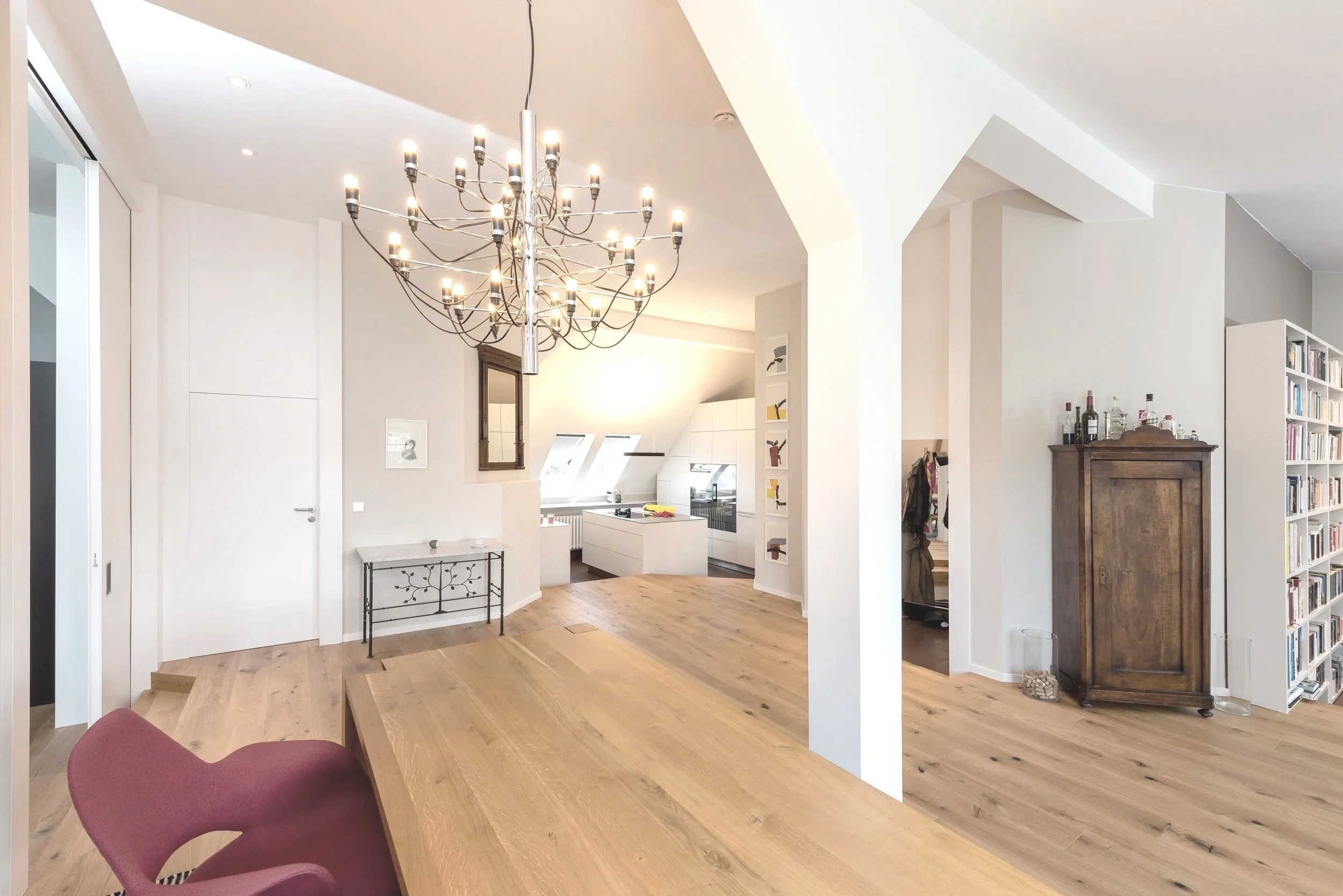 Zuhause über den Dächern