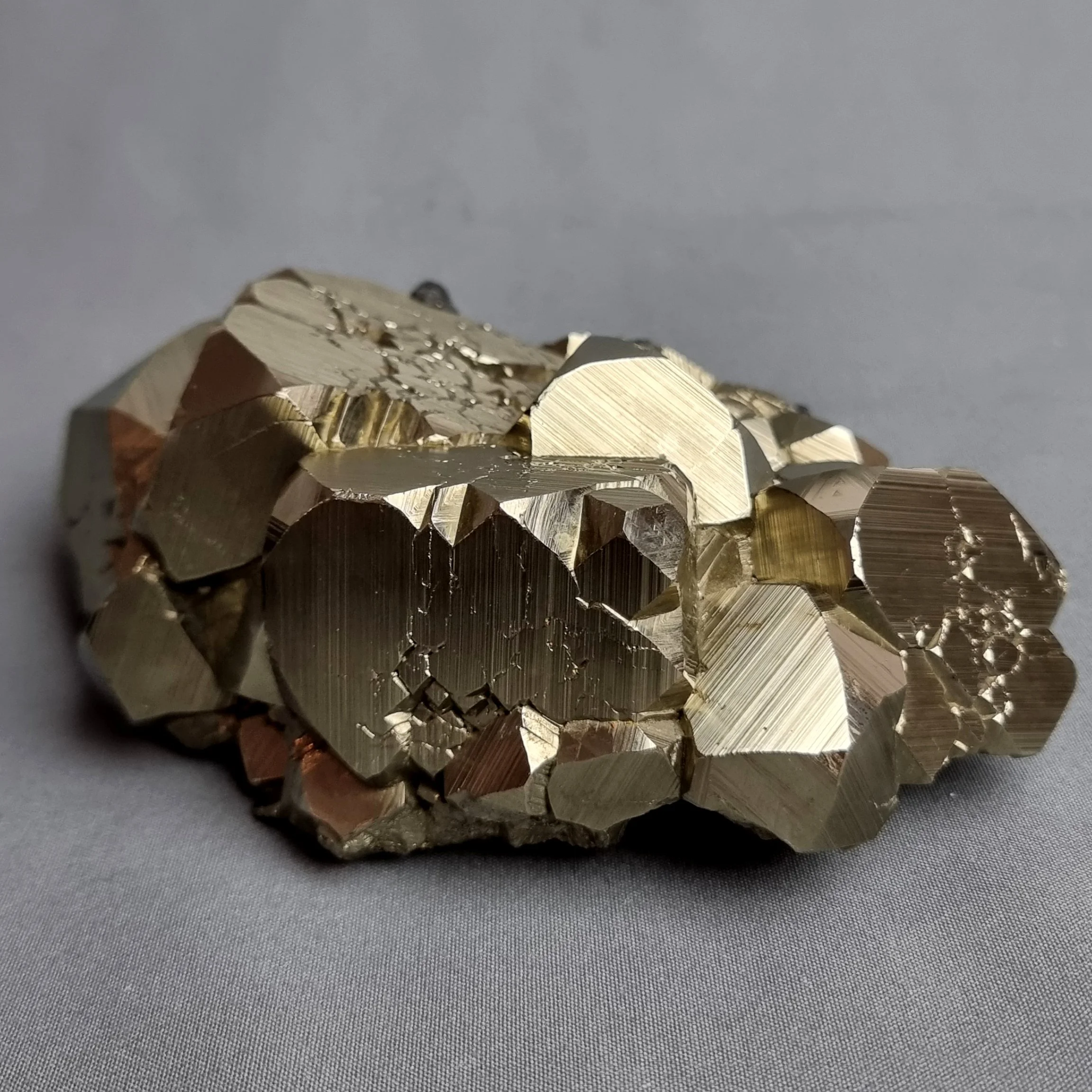 MU-ESP040 3 pyrite crystal cluster fine mineral specimen gemrock.jpg
