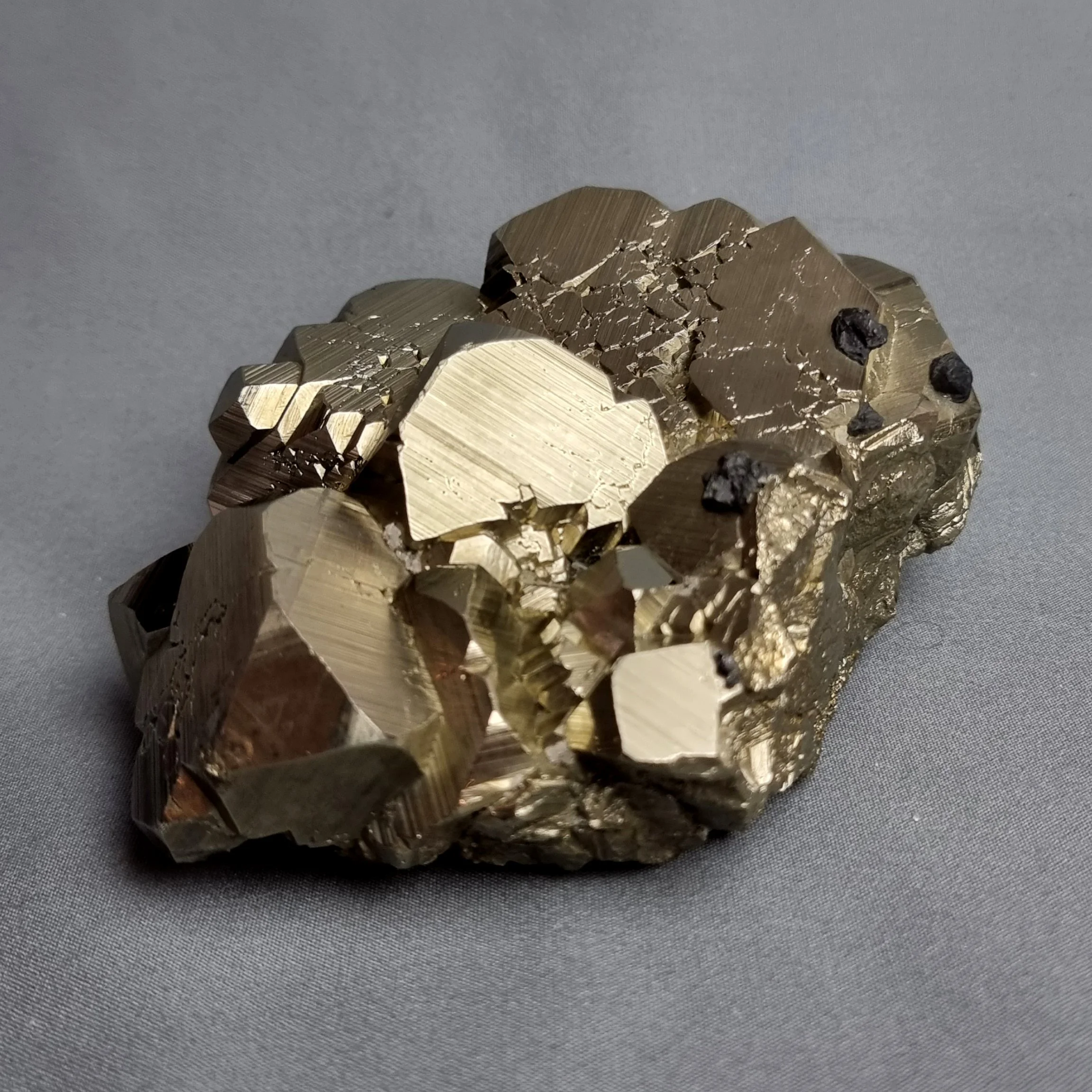 MU-ESP040 1 pyrite crystal cluster fine mineral specimen gemrock.jpg