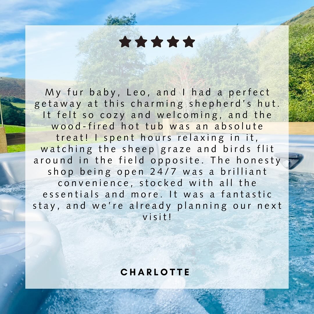 It&rsquo;s been super duper busy here over the last few months 😅 and we&rsquo;ve been slacking on the social media front 🙈, so here goes&hellip; a few recent reviews for you. We have the best guests! ⭐️⭐️⭐️⭐️⭐️

#midwalesshepherdshuts #luxuryhuts #
