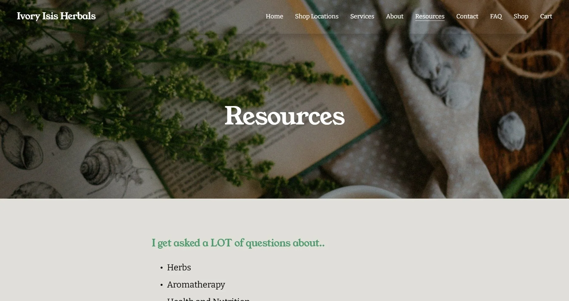 Herbals - Resources