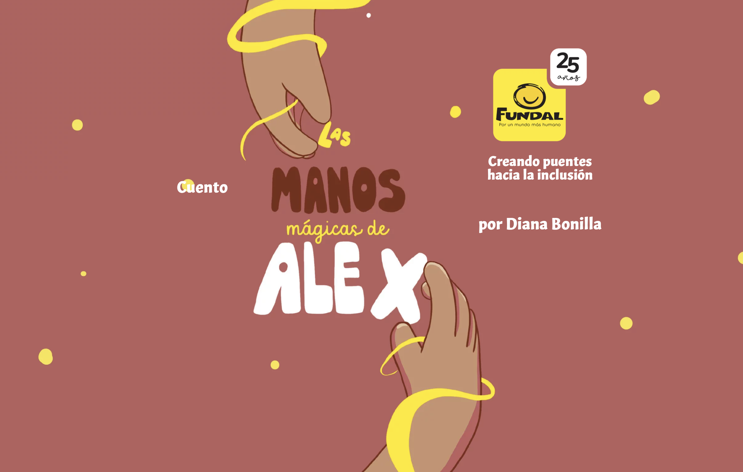 «Las manos mágicas de Alex»: Un protagonista sordociego