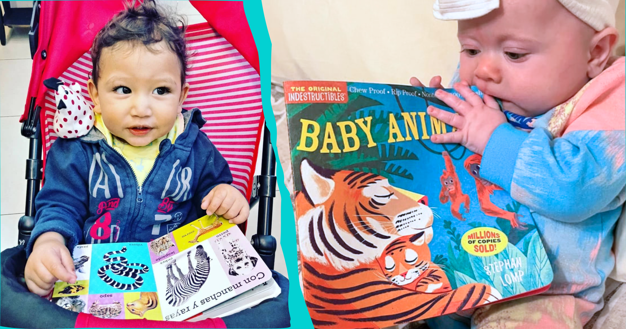 6 beneficios de los libros para bebés