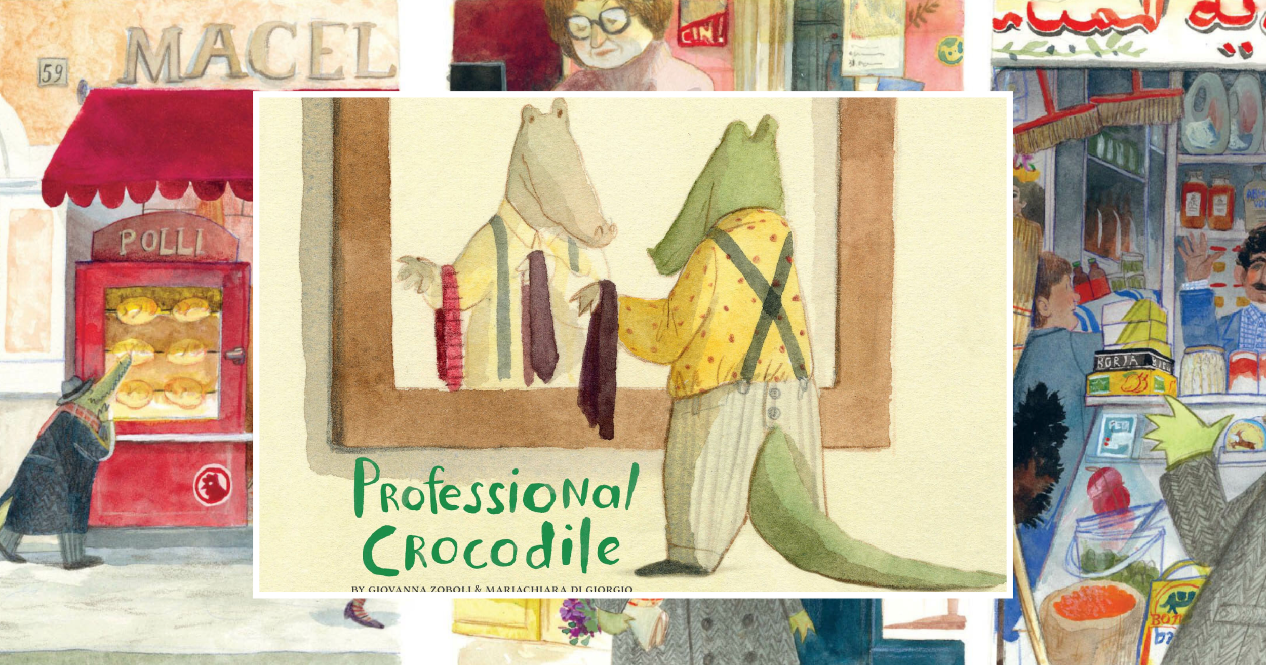 «Professional Crocodile»: La magia del álbum ilustrado silente
