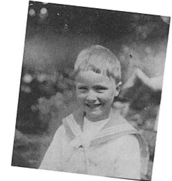 Roald Dahl de niño