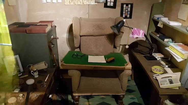 Escritorio de Roald Dahl