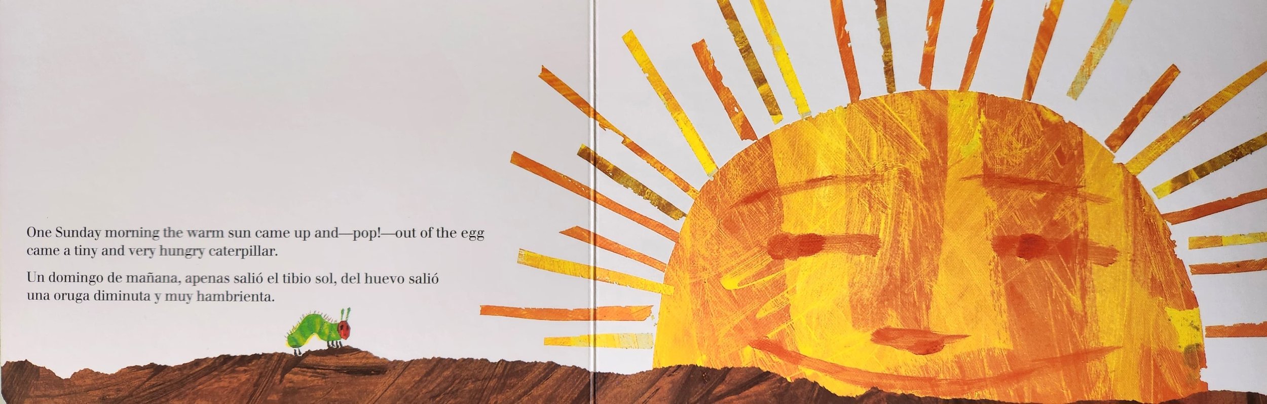 La oruga muy hambrienta