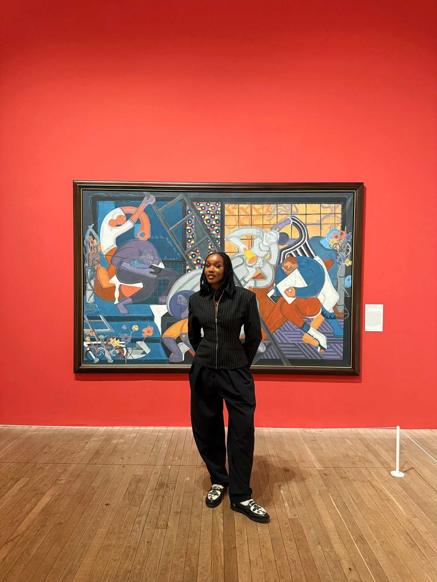An afternoon with Nigerian modernism at the Tate 🖼️🎨.

This exhibition was nothing short of breathtaking.

To witness the artistry, the intricacy, the intellectual depth of these artists in a space like this felt powerful. Decades of culture, herit