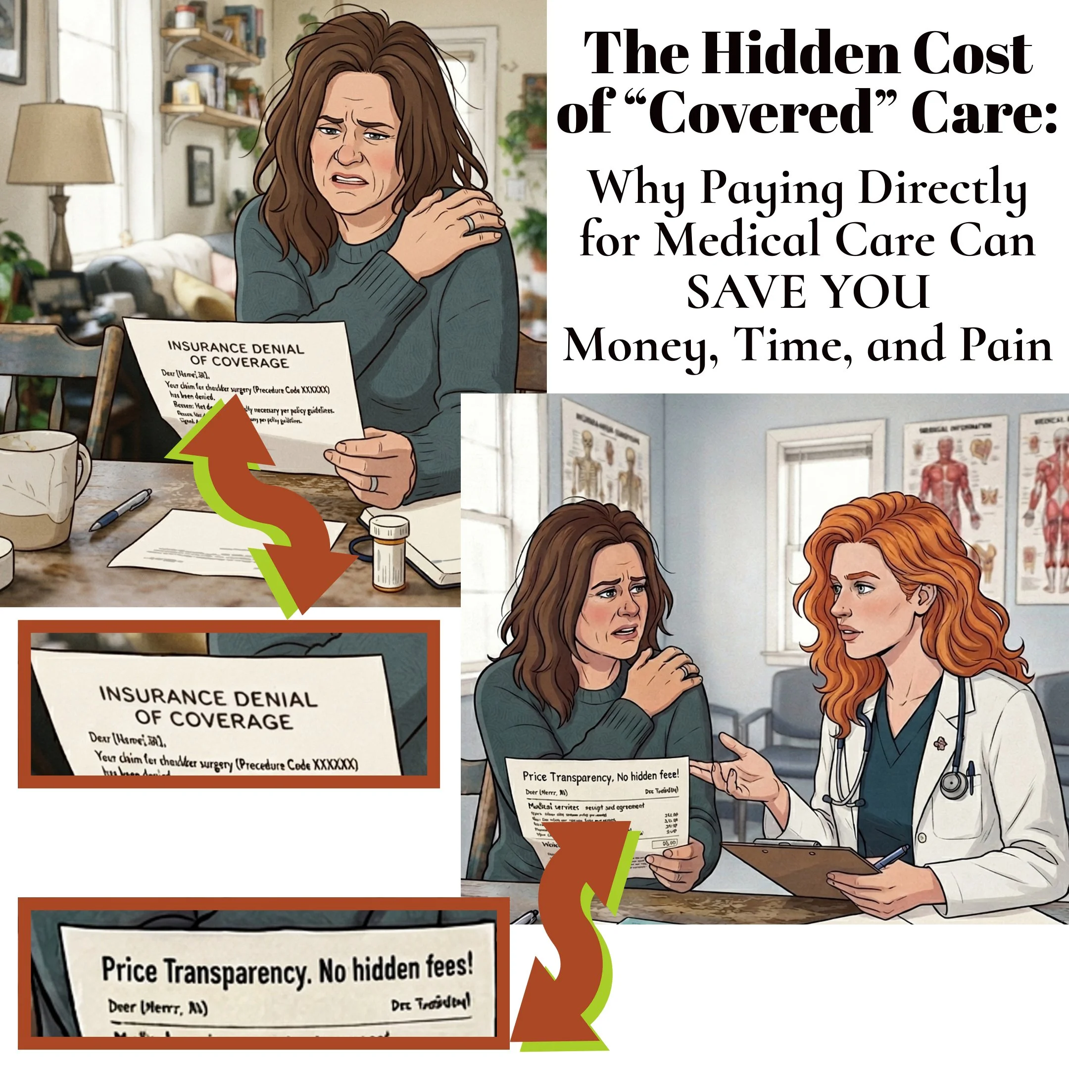 The Hidden Cost of “Covered” Care: Why Paying Directly for Medical Care Can Save You Money, Time, and Pain