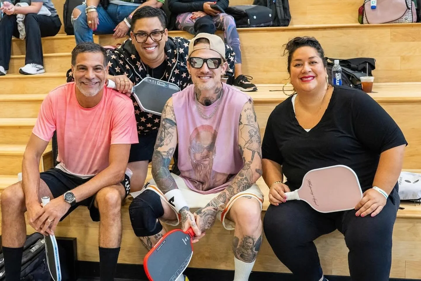 Did you know that I do sports?  Yep, this is proof from my annual court appearance at the pickle ball tournament at @sheffoodandwine.  My team made it to the semi finals.  I also couldn&rsquo;t walk the next day and went strait to my chiropractor, a 