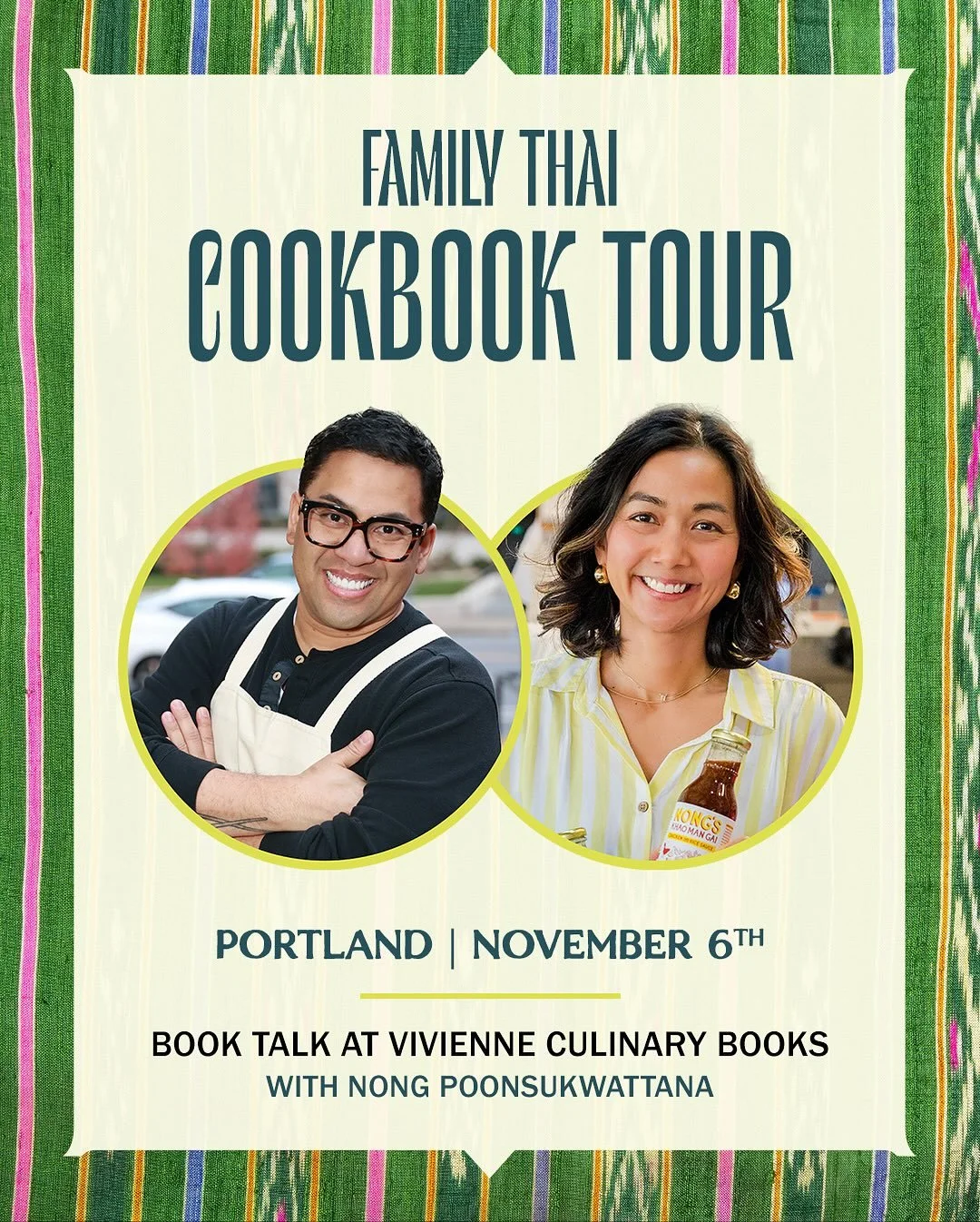 Family Thai : Portland
Ultimate goals realized when asked who I&rsquo;d like to moderate Portland&rsquo;s book talk for Family Thai @vivienneculinarybooks and I wishfully threw out @nongkmg from the infamous Nong&rsquo;s Khao Man Gai and she said yes