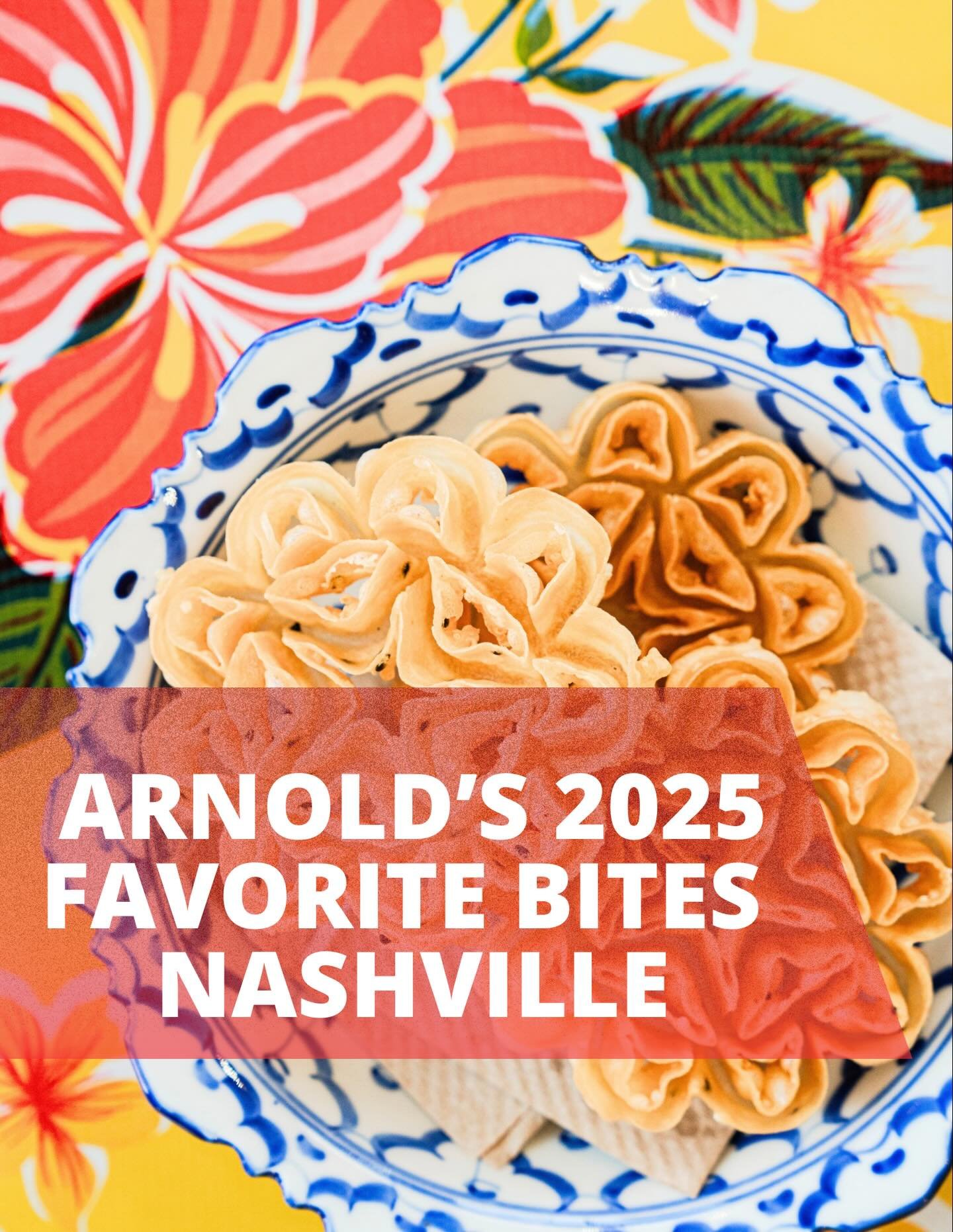 My Favorite Bites of 2025
-NASHVILLE-
It doesn&rsquo;t have to be new or shiny or trendy. (I actually have a three month rule before visiting anything new in the city). These are spots that I frequent as a local, not just once for the gram.  Deliveri