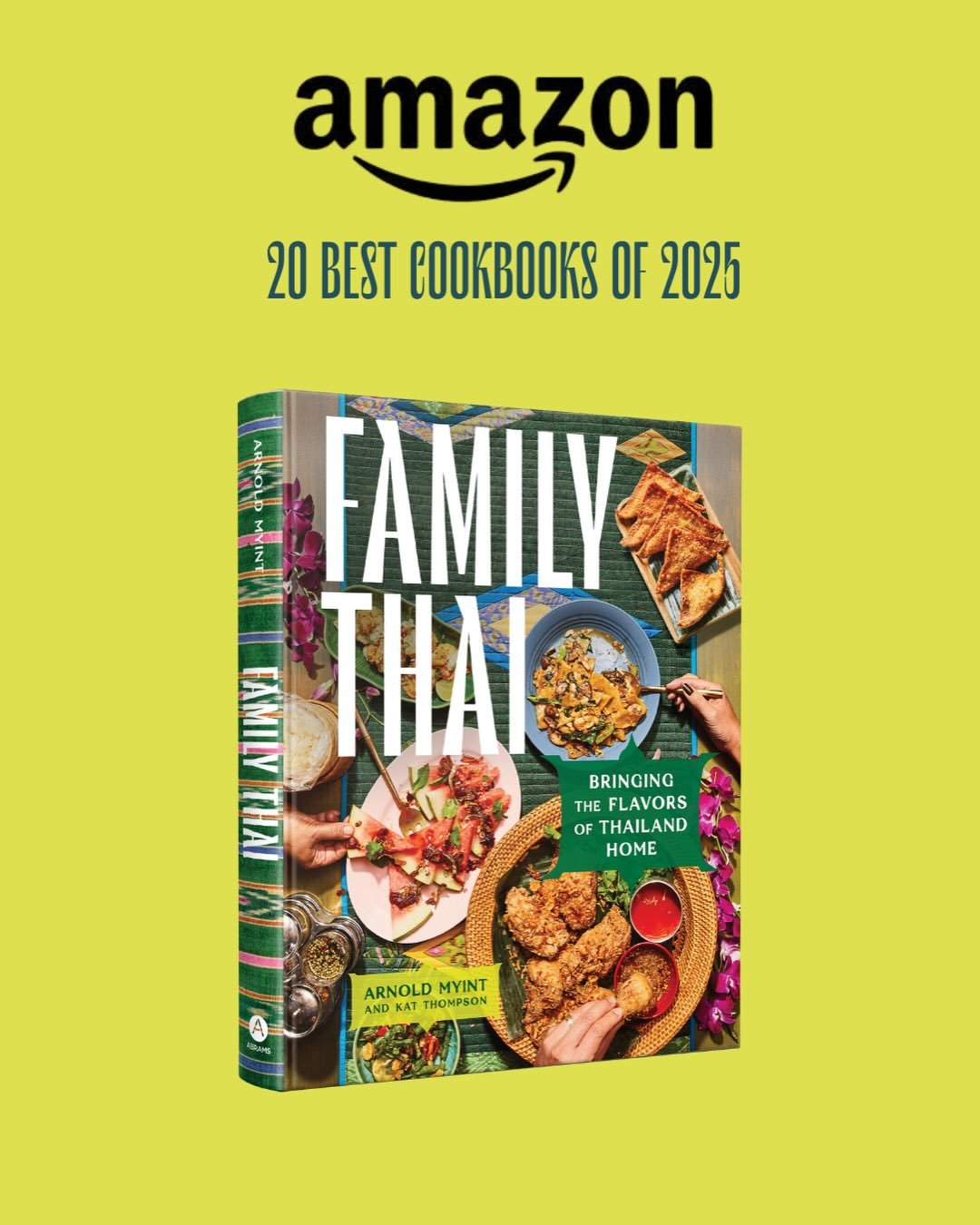 Family Thai : AMAZON SALE!!! 
The holidays are behind us but the gift of a cookbook is something special all year long.  If you&rsquo;ve not gotten a copy of my debut cookbook &ldquo;Family Thai, Bringing the Flavors of Thailand Home&rdquo;, now&rsqu