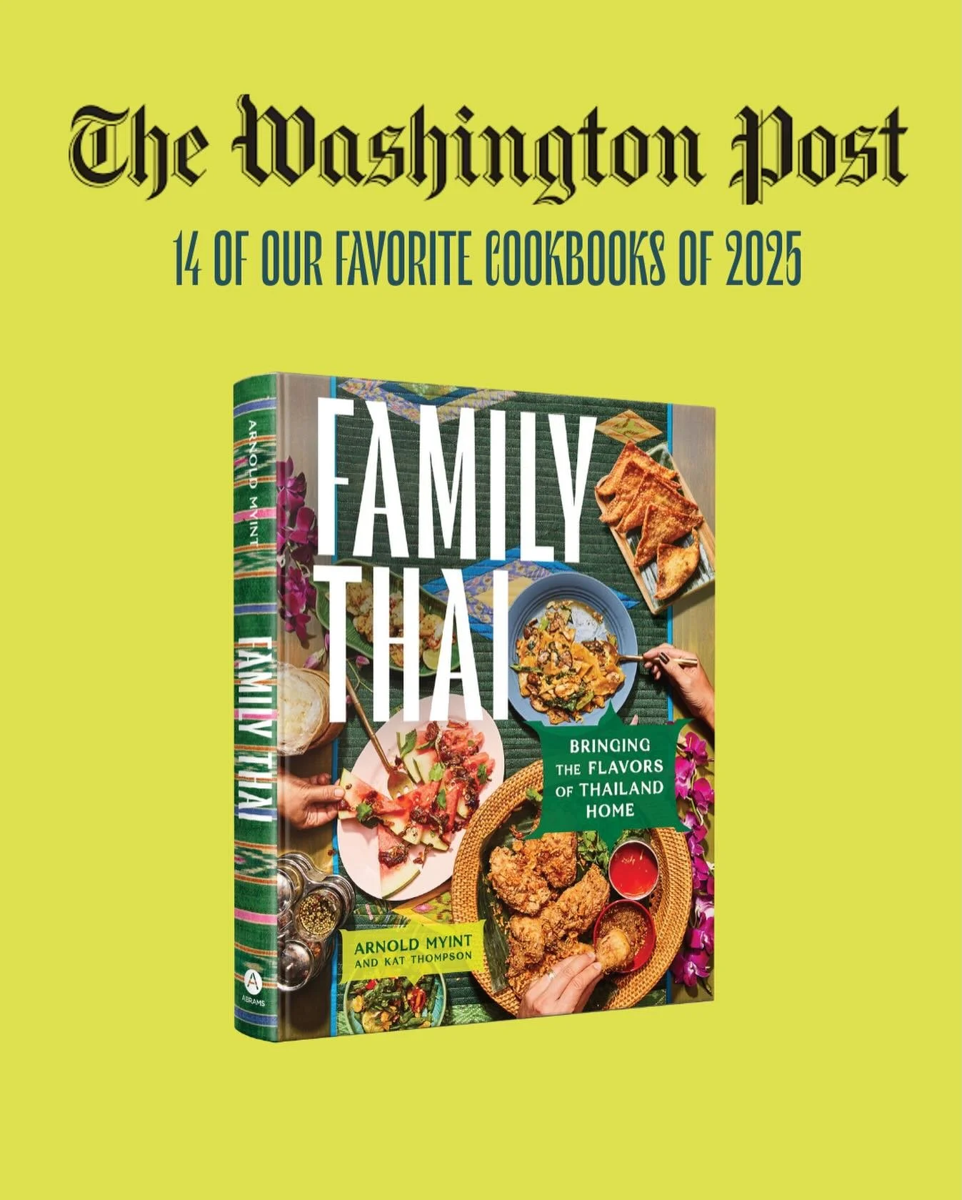 The Washington Post 
&ldquo;The photography and style of this book will grab anyone&rsquo;s attention, but the recipes from chef Arnold Myint are even more impressive. For the unfamiliar, this is a fine introduction to Thai cooking, but you won&rsquo