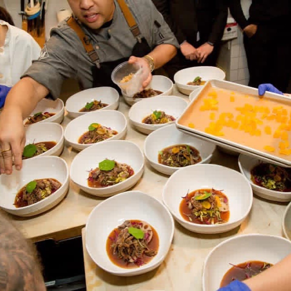 James Beard House : NYC 
When I was in culinary school (class of 2004), I&rsquo;d volunteer and stage at the infamous James Beard House on a quest to expand beyond the food knowledge of the upbringing in my family&rsquo;s business. I then graduated t