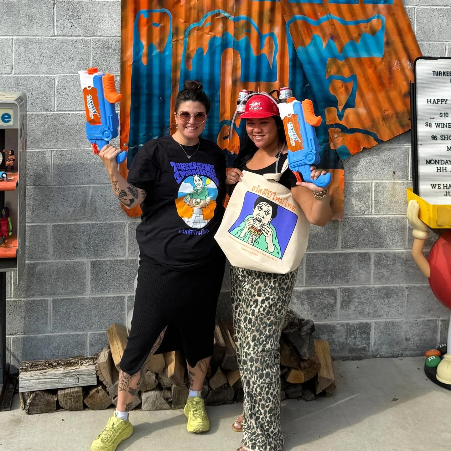 Hey Hey! 
Happy Songkran Sunday 
Thai New Year : Patti Fest 2026 April 12th
@turkeyandthewolficehouse x @imnashville 
Food, Booze, Merch, Water Guns, Corn Hole&hellip;
Come shake it : 11am-(7-ish) at Turkey and the Wolf. 

See you soon 🙌🏾