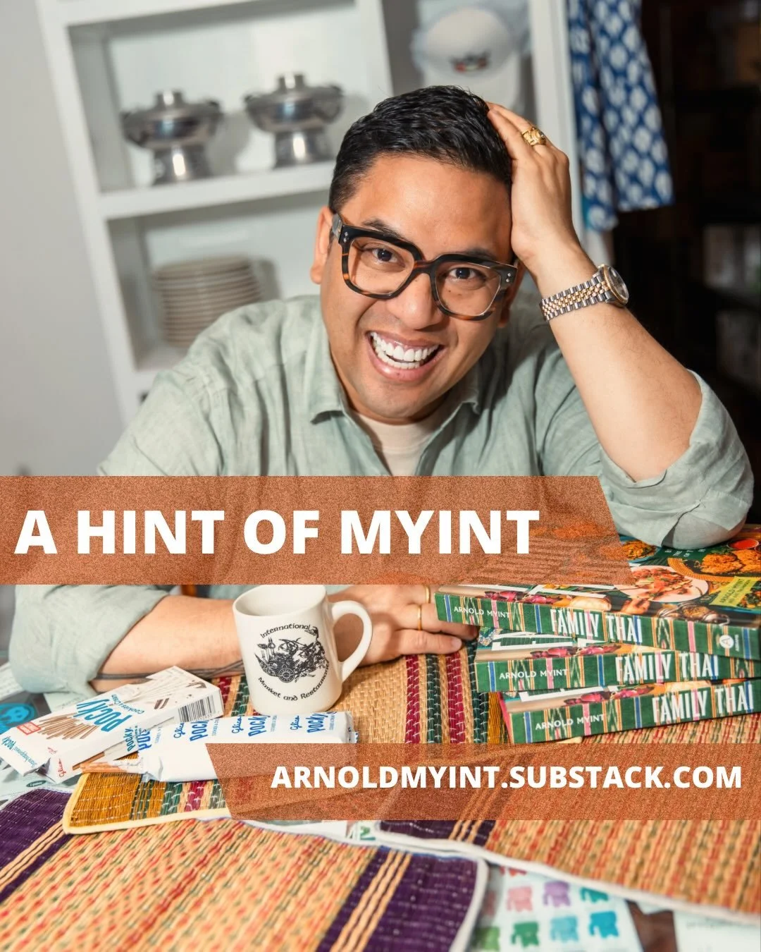 New Year : New Substack
In celebration of Songkran, Thai New Year, I&rsquo;m thrilled to share the debut of &ldquo;A HINT OF MYINT&rdquo; on Substack; a look into my food world; the pros, the cons and every course in between.  From cool recipes to ho
