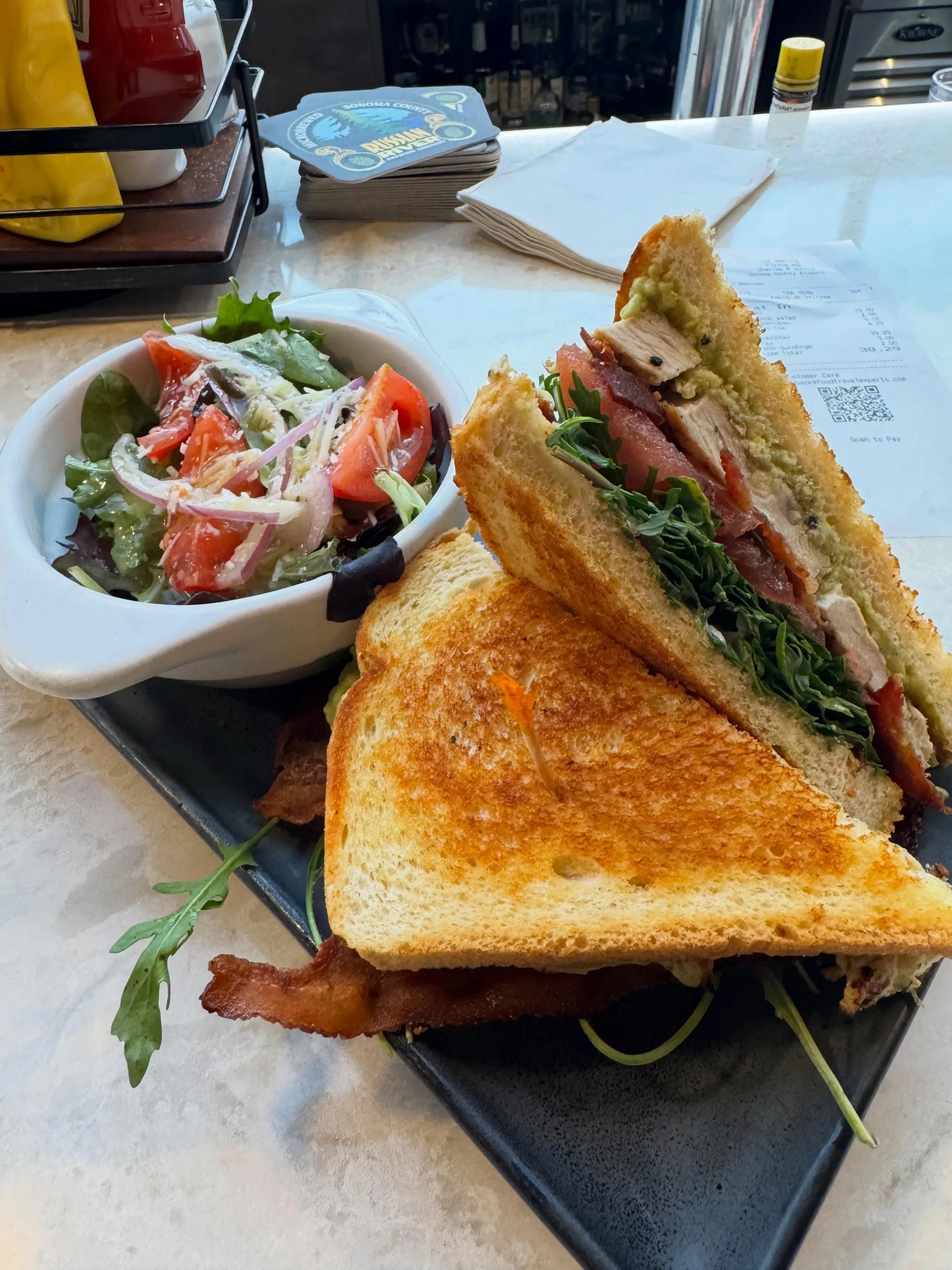 Family Thai : Tour Highlights
-The BLAT, Santa Rosa Airport-
&ldquo;I just finished a two week chef residency at The Flamingo Spa and Resort and was headed home, sitting at the only restaurant option at the Santa Rosa airport.  Olympic ice skating wa