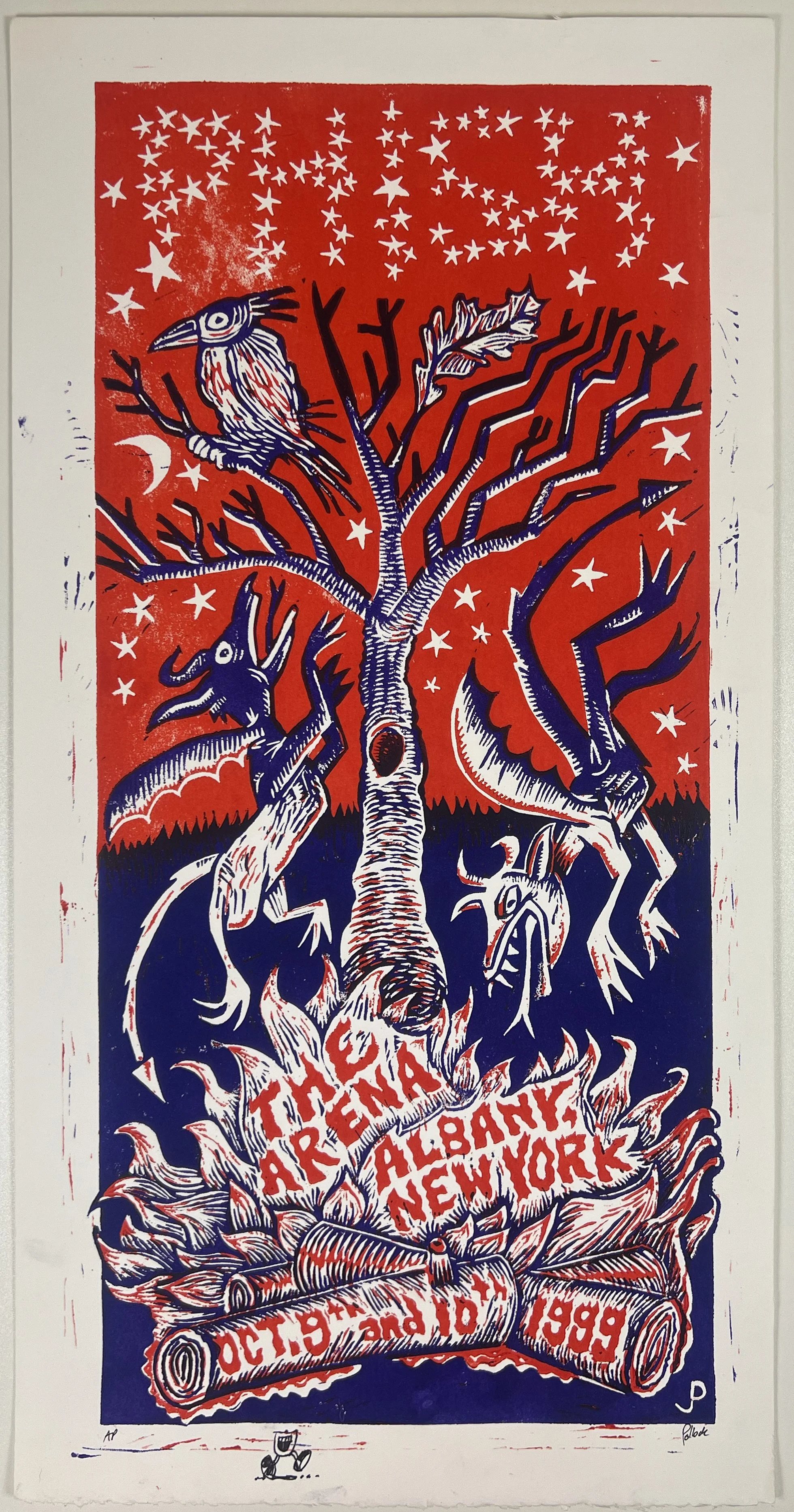 Phish Poster - Albany - October 9-10, 1999