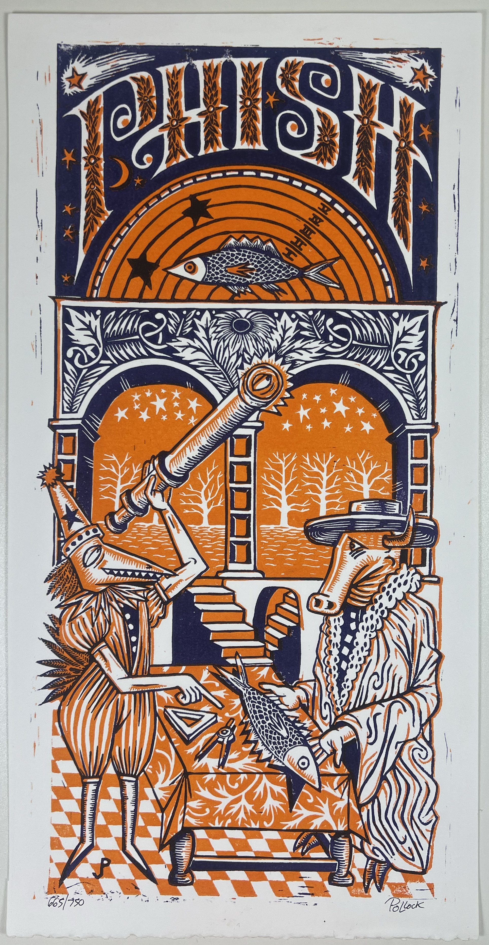 Phish Poster - Astron - 2000