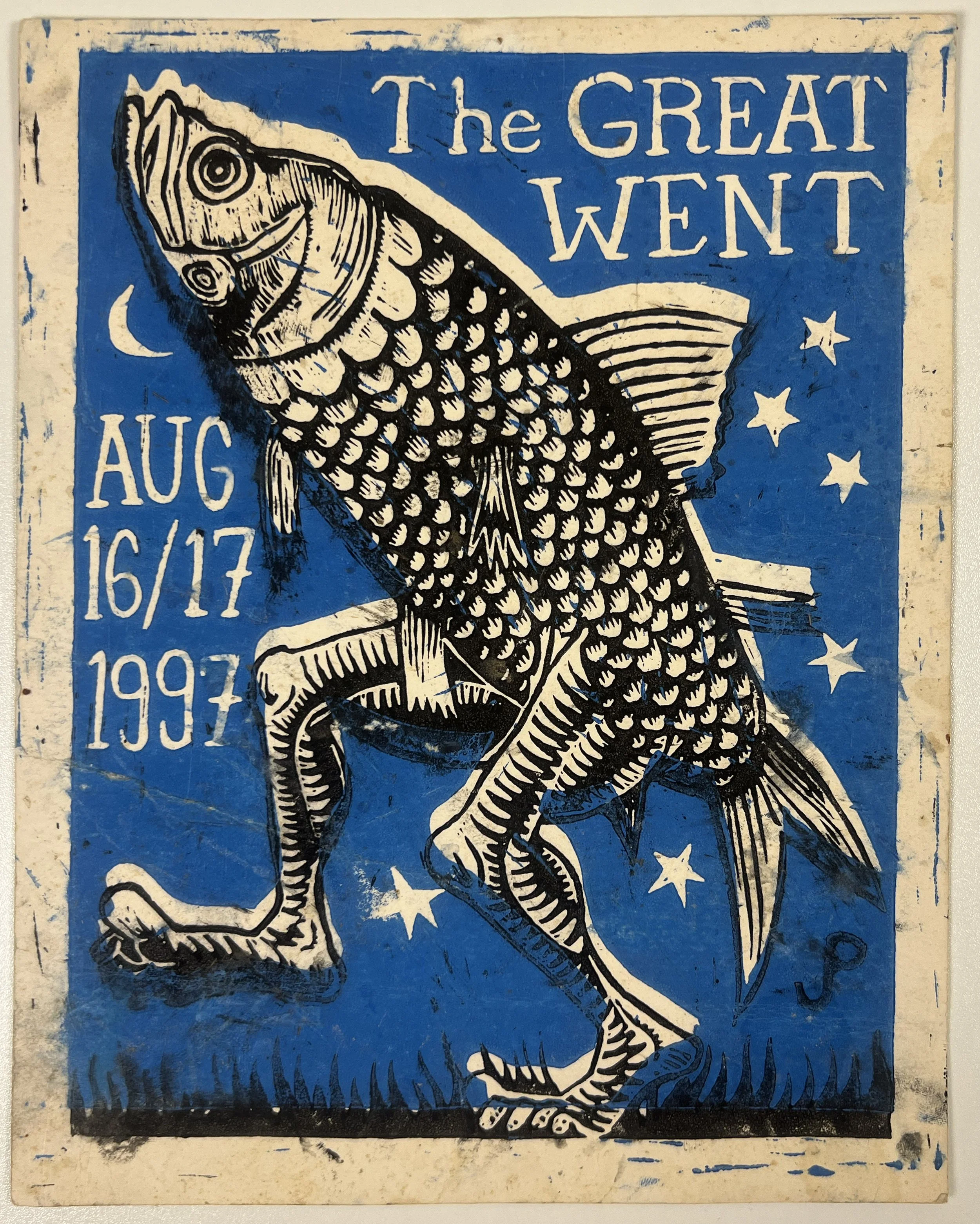 Phish Poster - Great Went - Limestone - August 16-17, 1997