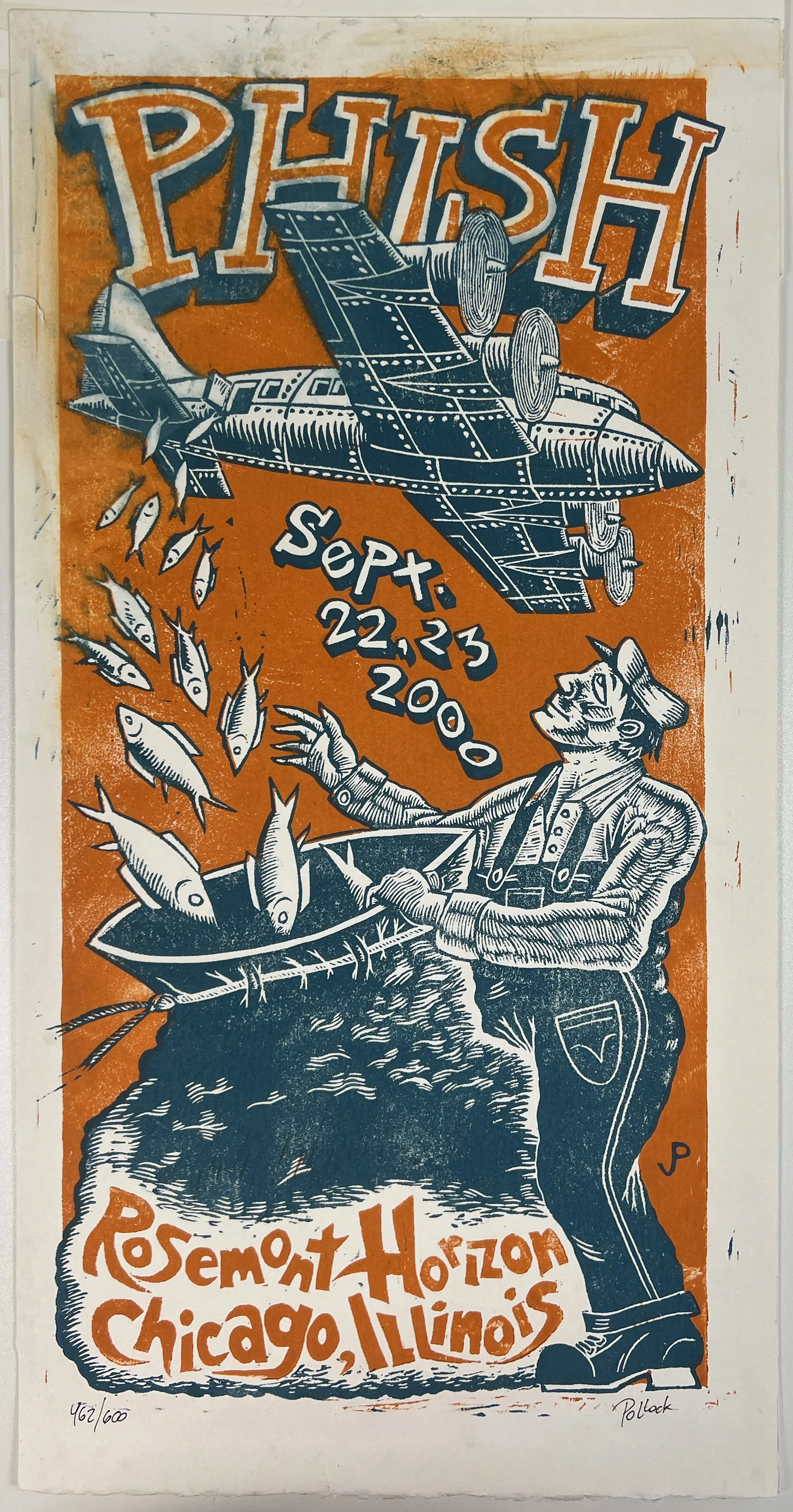 Phish Poster - Chicago - Sept 22, 2000