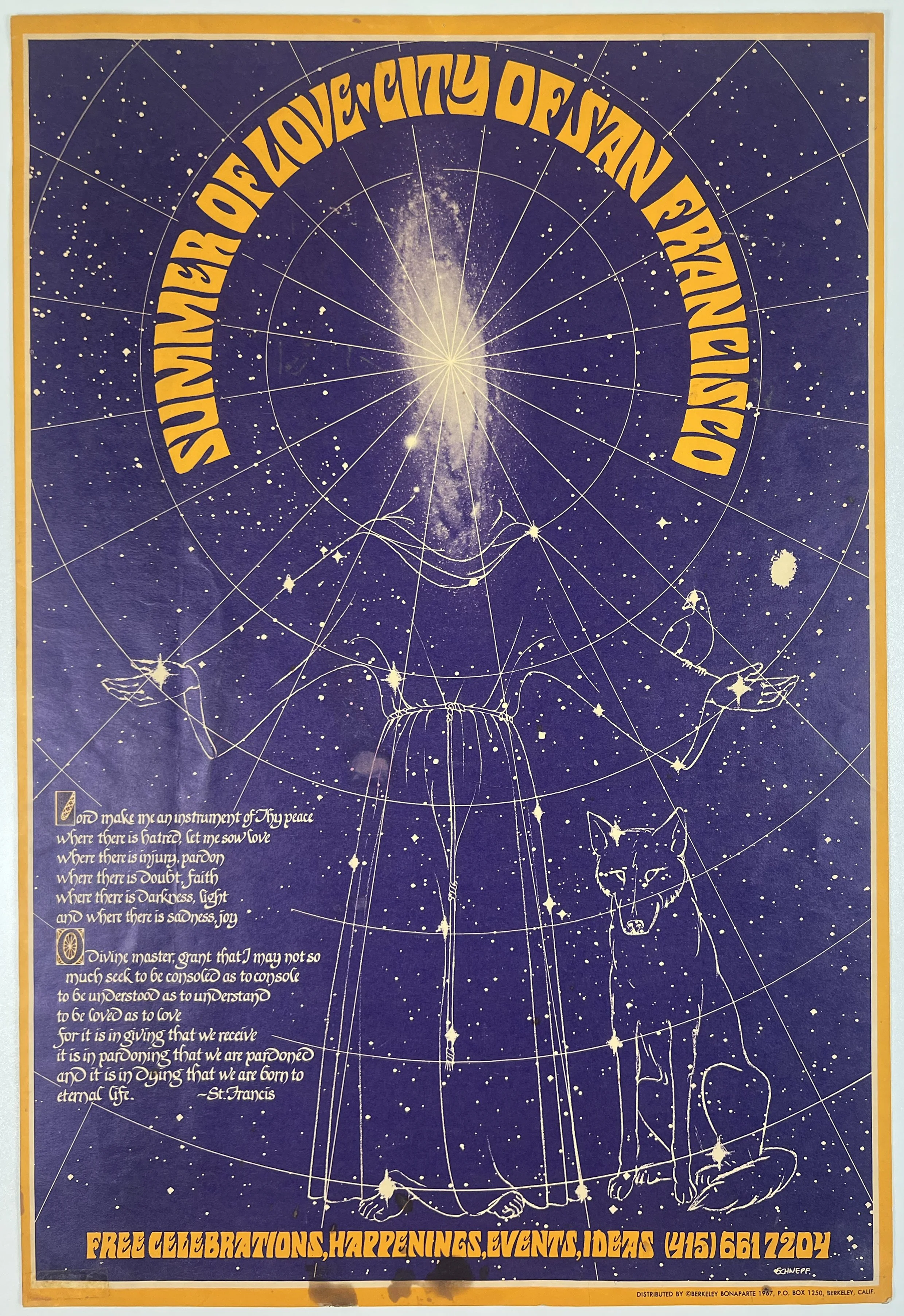 Summer of Love Poster - San Francisco - 1967