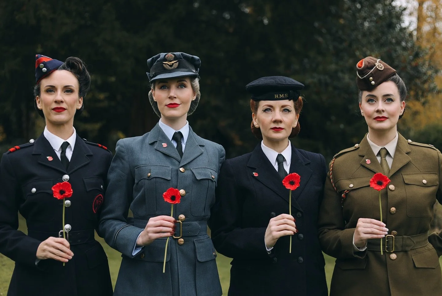 On Remembrance Sunday, we were proud to represent the NFS, the WAAF, the WRNS and the ATS at a poignant commemoration at @moorhallhotel. 

We remember and give thanks to the brave men and women who gave their lives in service, and those who continue 