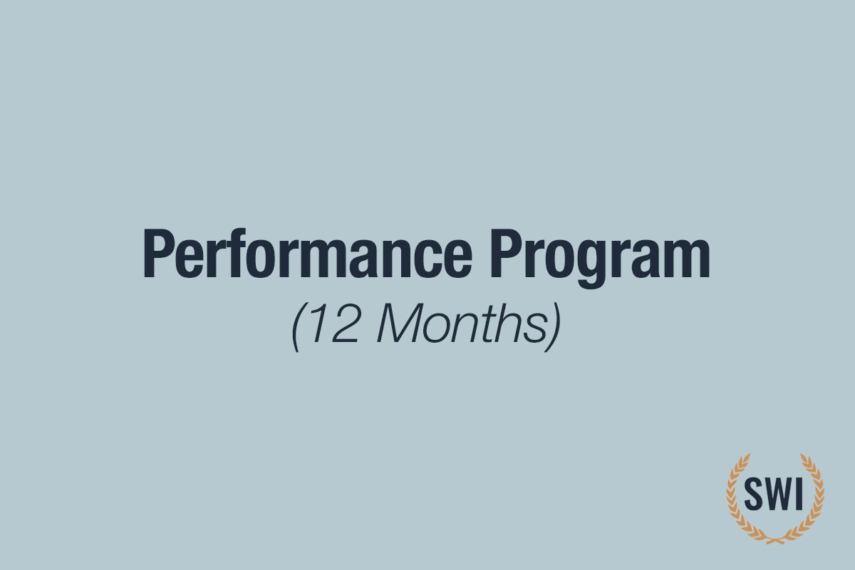 Performance Program: 12 Months