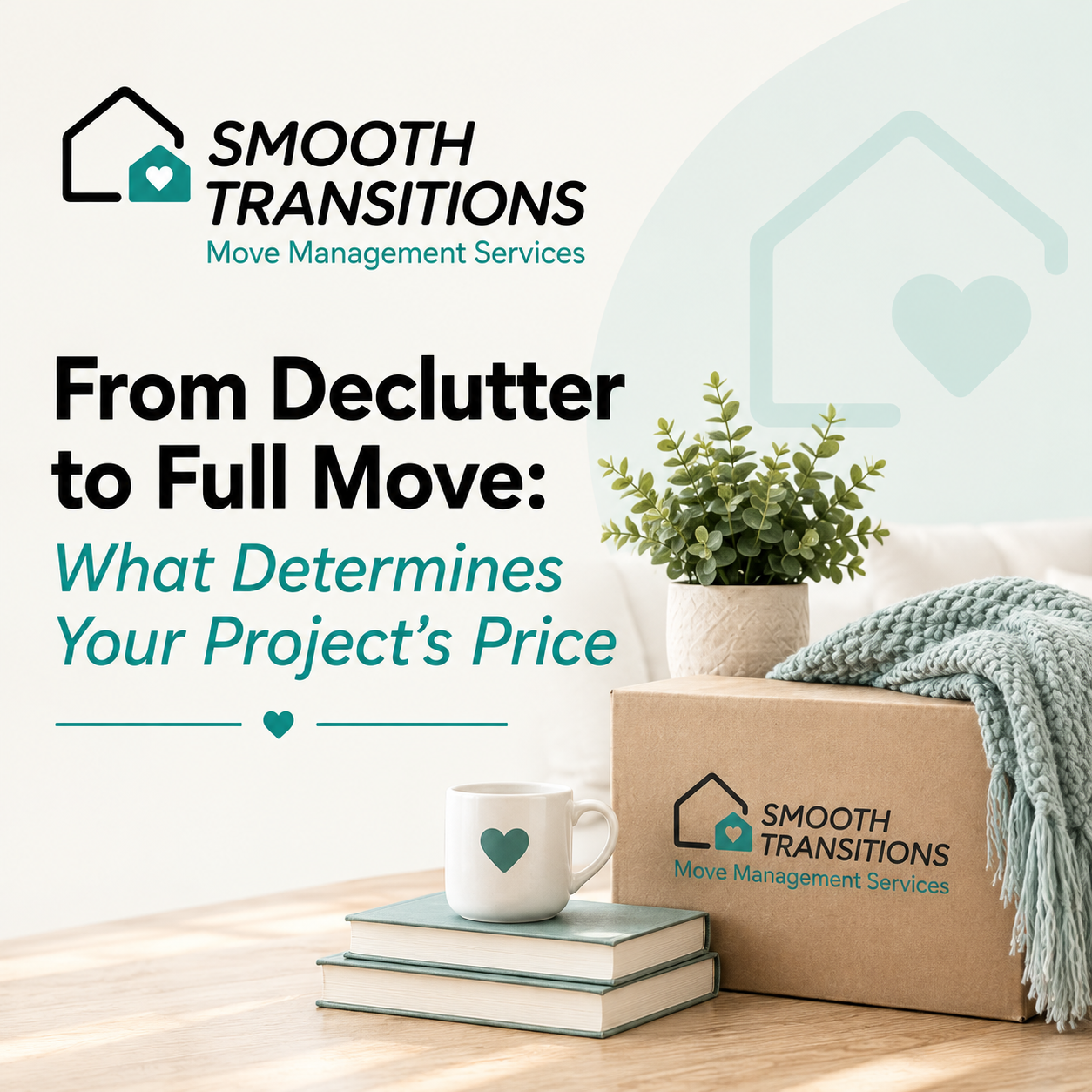 From Declutter to Full Move: What Determines Your Project's Price