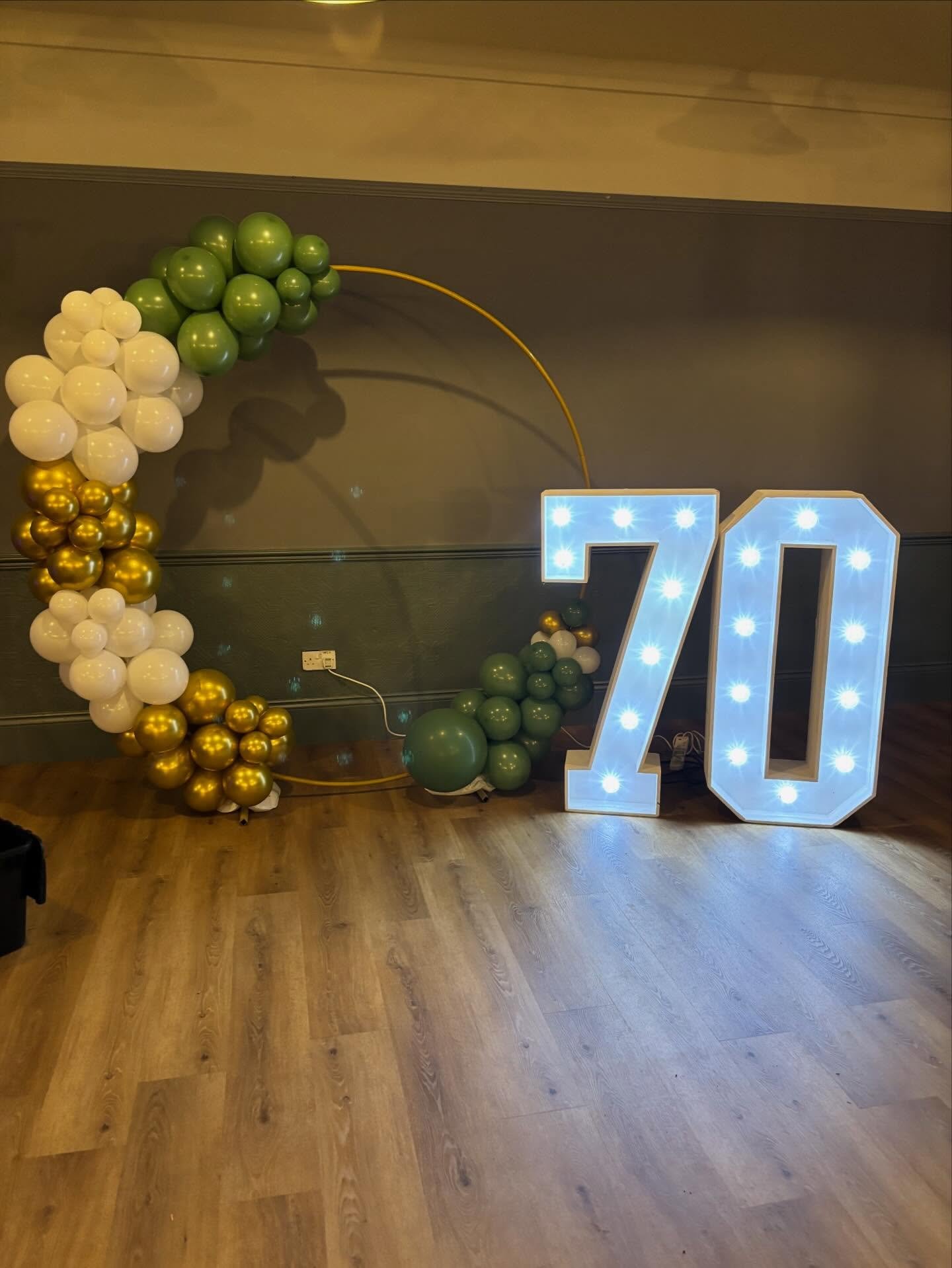 Huge Happy 70th Helen, who celebrated last night with a surprise party at The Eagle Leam Lane