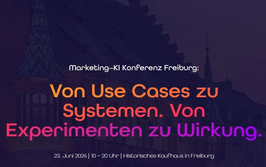 Evolve Marketing-KI Konferenz – Von Use Cases zu Systemen. Von Experimenten zu Wirkung.