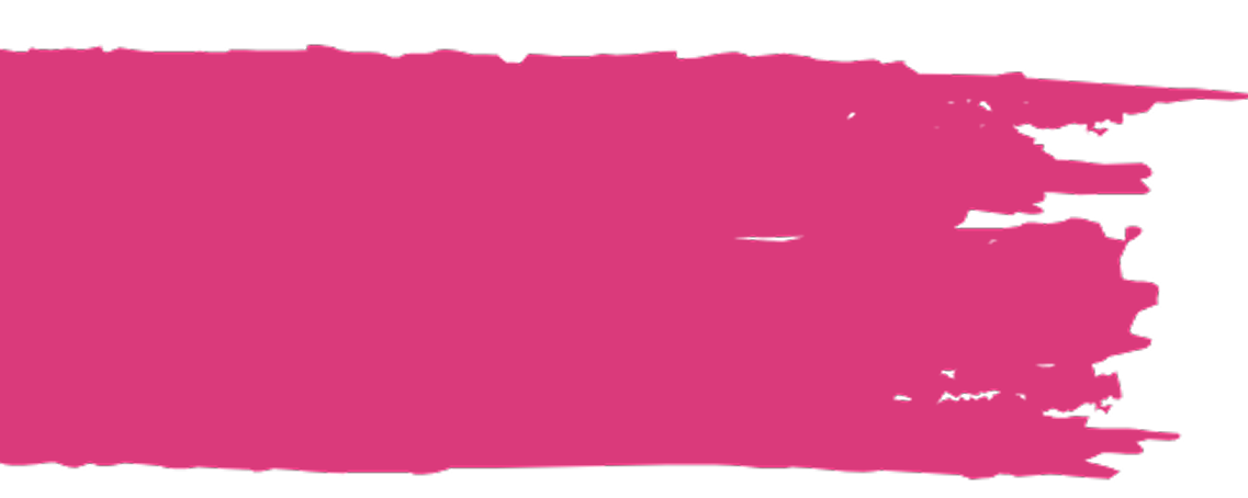 Ein pinkfarbenes Banner mit schwarzem Text, der nicht vollständig lesbar ist.