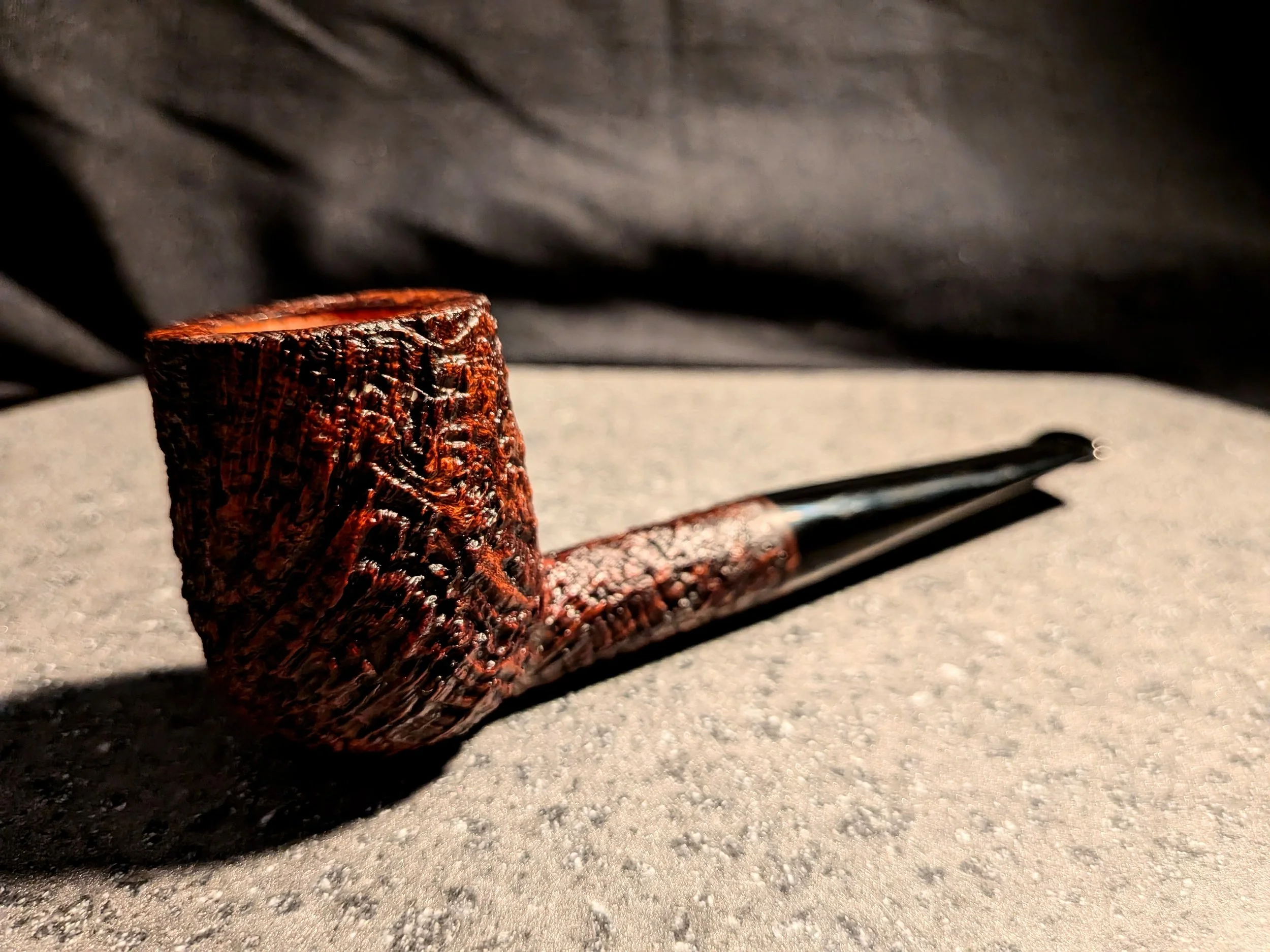 Kehler Classic Pipes - Sandblasted Straight Billiard