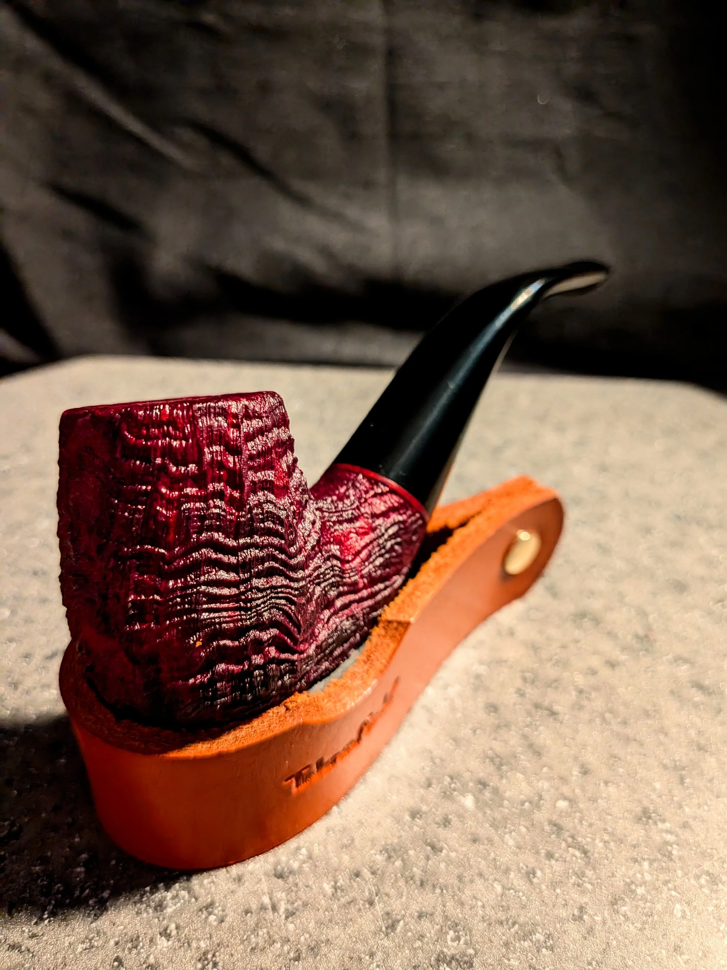 Kehler Classic Pipes - Sandblasted 3/4 Bent Billiard