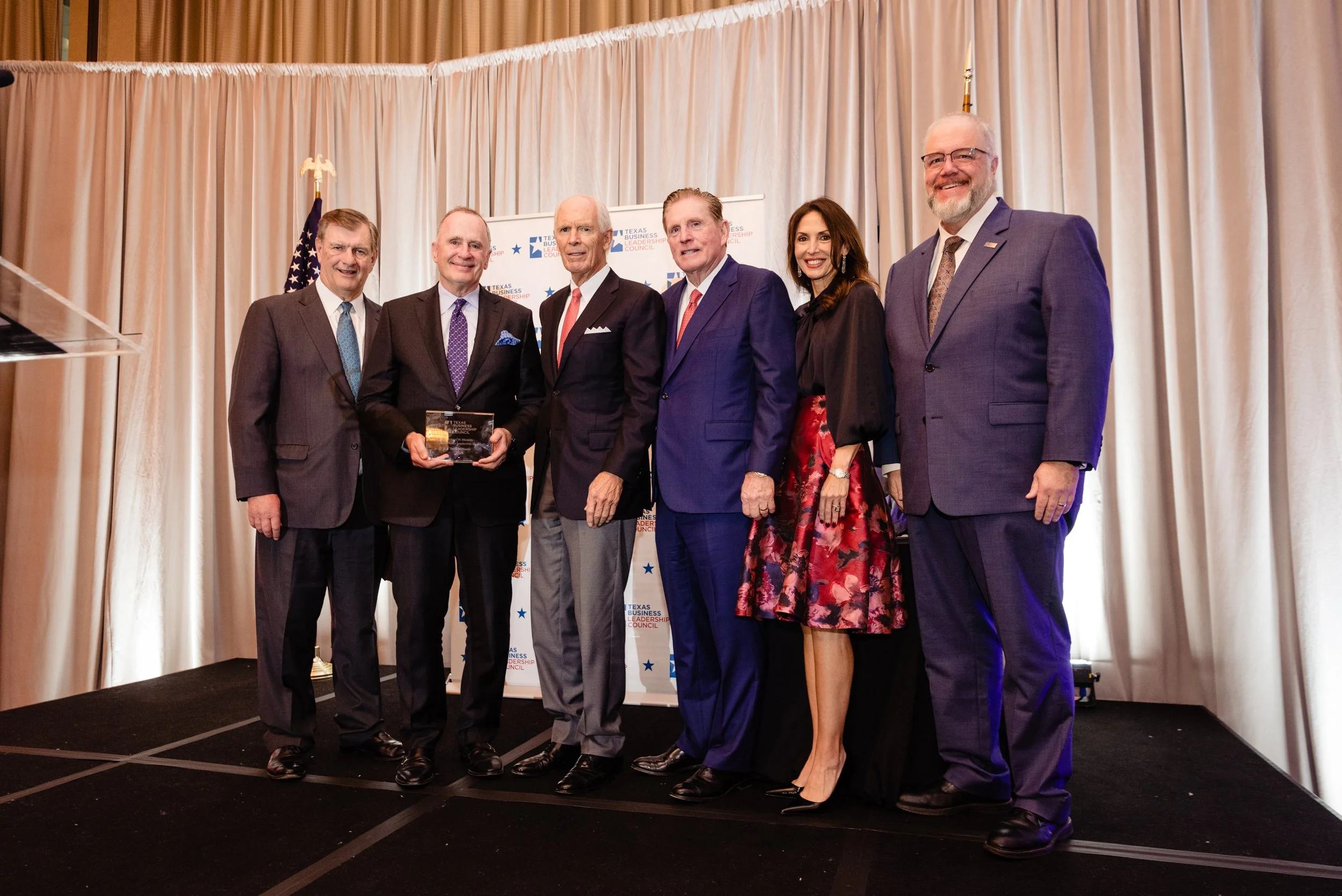 Hon. Mike Rawlings, Todd Williams, Dick Weekley, Dale Young, Abigail Williams, and Justin Yancy (2025)