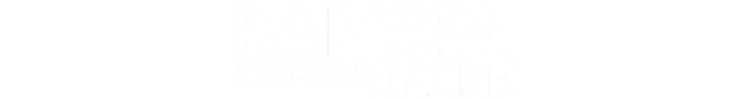 Barista Magazine Online logo in white