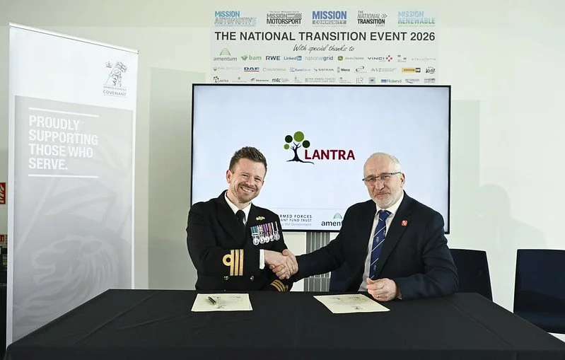 LANTRA SIGNS THE ARMED FORCES COVENANT AND BACKS NEW INITIATIVE TO CONNECT VETERANS WITH LAND-BASED CAREERS
