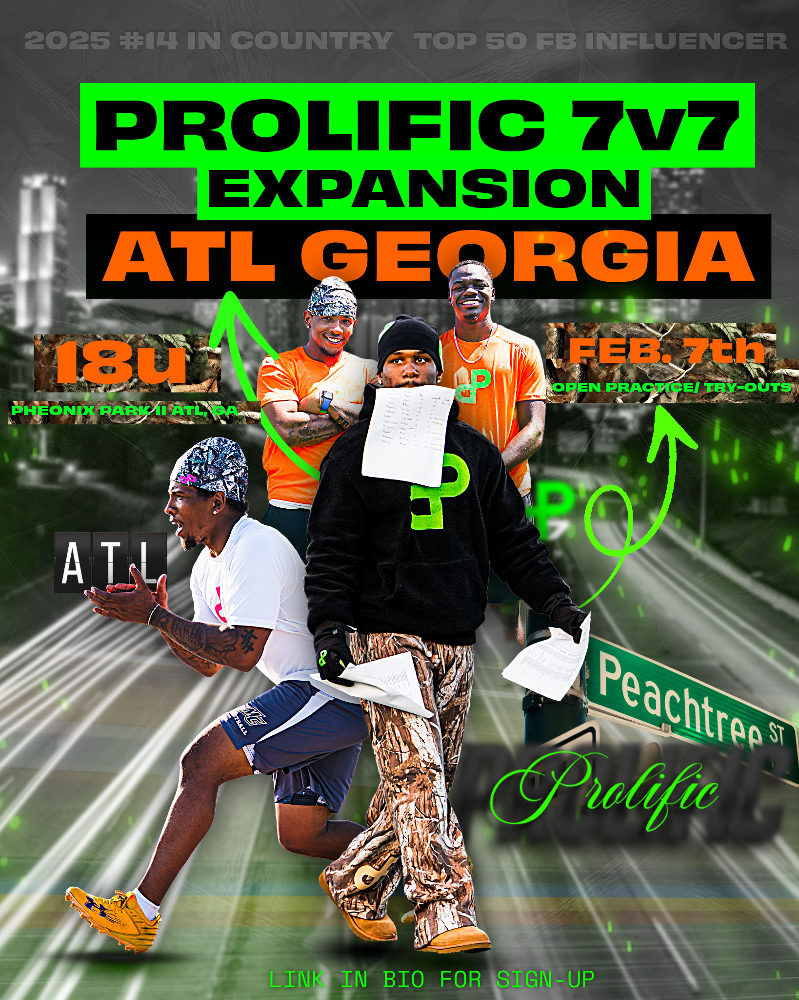 PROLIFIC 7v7 TRY-OUTS ATL