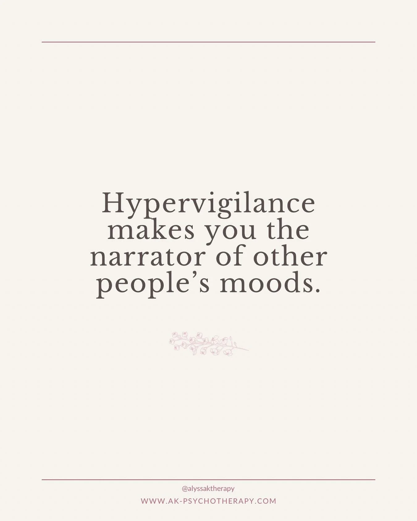 When your nervous system is on alert, you start scanning for danger in people instead of the present moment. ⁣
⁣
You read tone shifts, facial expressions, and silence like survival cues - not just information. You make meaning and create assumptions 