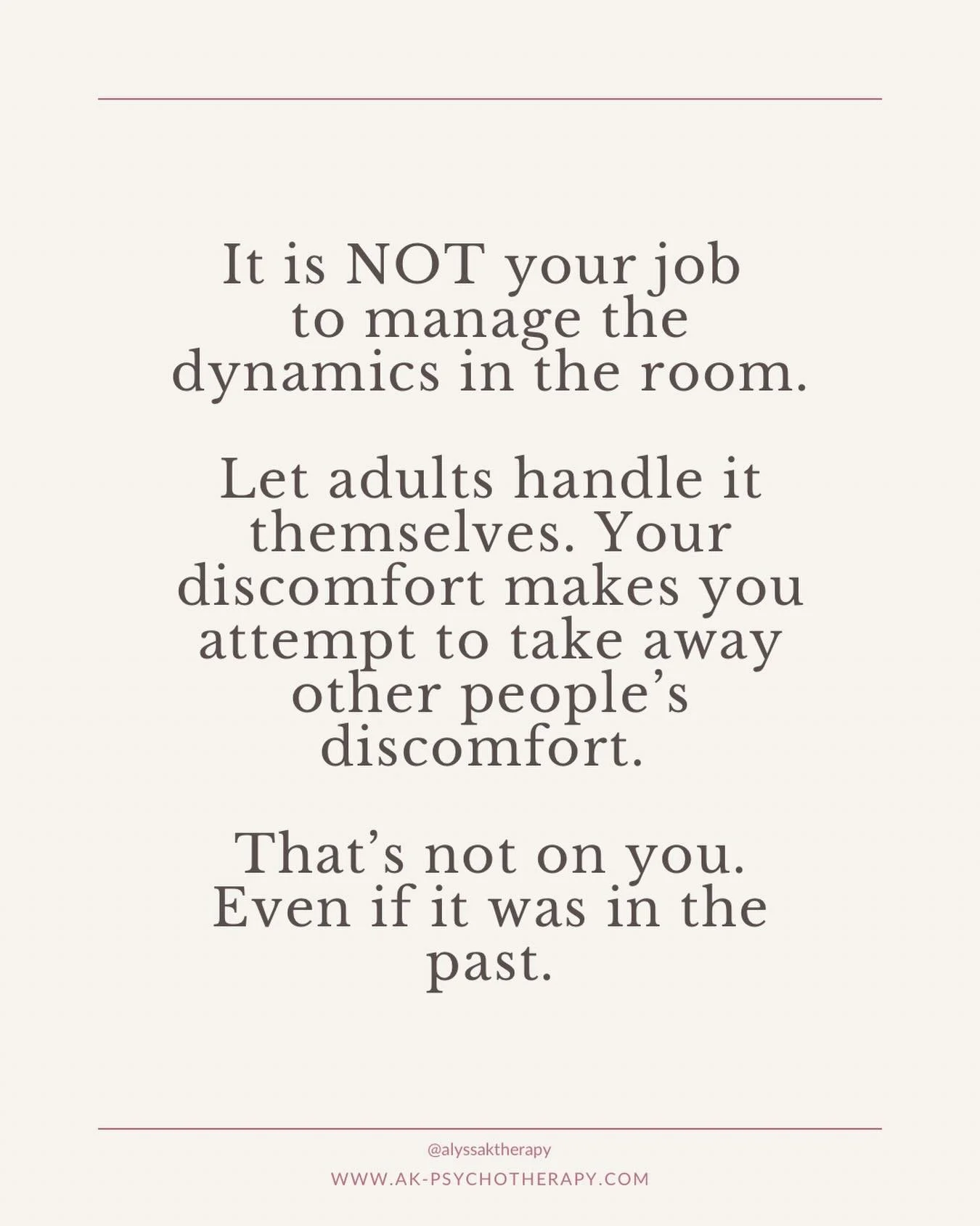 So many over functioners grew up managing the emotional temperature of every room you walked into.⁣
⁣
Not because you wanted to&hellip; but because you had to.⁣
⁣
If you still notice yourself scanning for tension, smoothing things over, or stepping i