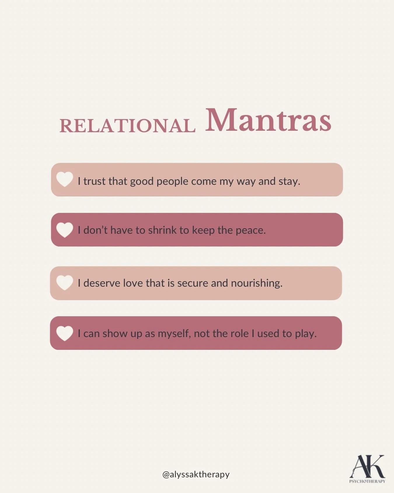 Relational and relationship healing isn&rsquo;t just &ldquo;communicating better.&rdquo;⁣
⁣
It&rsquo;s unlearning the survival strategies we built:⁣
people-pleasing, shrinking, scanning for threat, chasing reassurance, managing other people&rsquo;s e