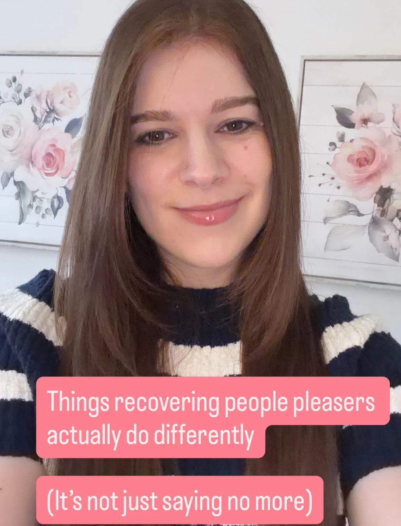 Recovery from people-pleasing isn&rsquo;t a a quick and easy glow-up.⁣
⁣
It&rsquo;s a dismantling your old beliefs and patterns and then, slowly, a rebuilding - on your own terms.⁣
⁣
If you&rsquo;re in the messy middle and feeling lots of discomfort&