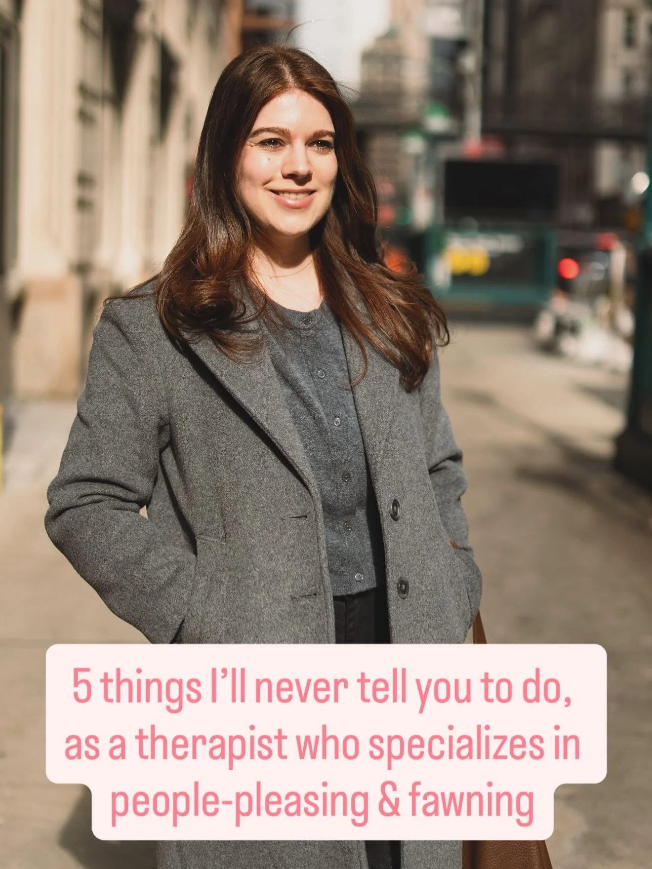 The advice isn&rsquo;t the problem, your nervous system just can&rsquo;t take it! ⁣
⁣
Because if &ldquo;just say no&rdquo; actually worked for you, you would have done it by now.⁣
⁣
People-pleasing and fawning aren&rsquo;t habits you can logic your w