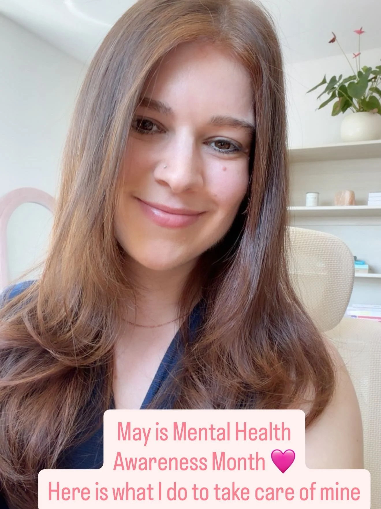 Mental health isn&rsquo;t just therapy once a week.⁣
⁣
For me, it&rsquo;s also movement, acupuncture, nourishing meals, mindfulness, slowing down, supportive relationships, therapy, nervous system care, and learning when to put my phone away. ⁣
⁣
Non